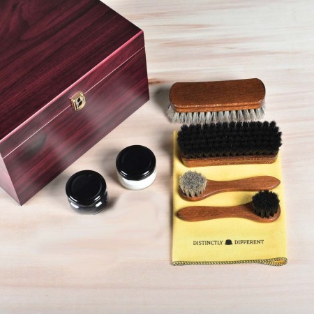 Shoe care valet Walnut SCS