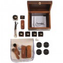 Shoe care valet Walnut Saphir DeLuxe+