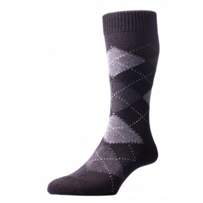 Pantherella Socks OTC - Argayle Black