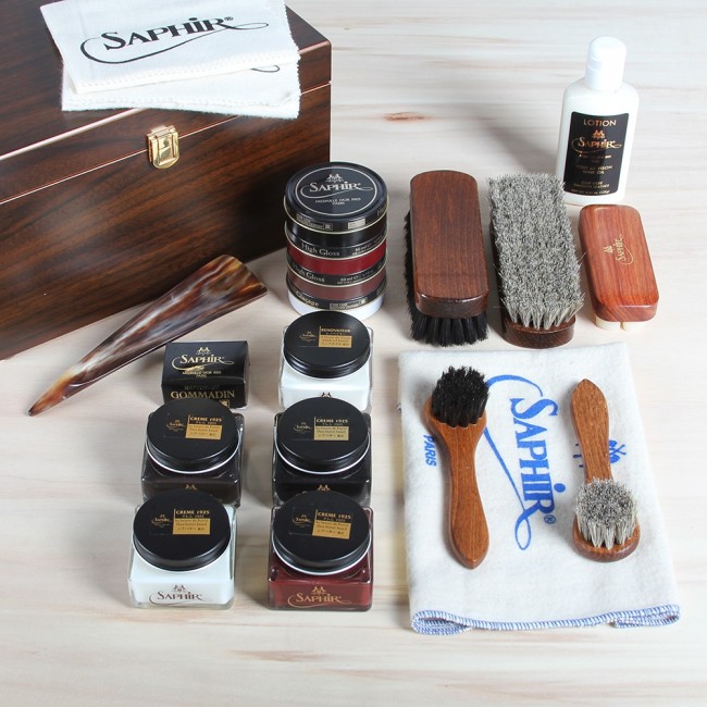 The Shoe Care Shop Luxury set shoe care brushes