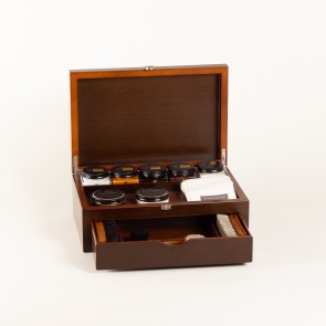 Drawer Valet With Saphir Shoe Care Set