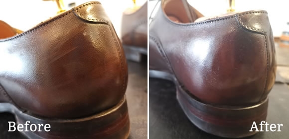 how to restore scuffed leather